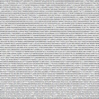 Pi to 1 Billion Digits
