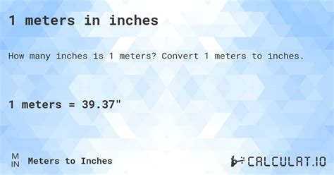 5 Ways To 1 Meter