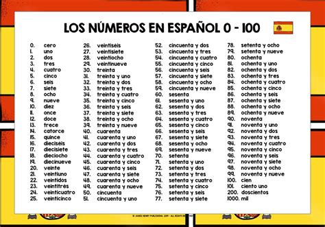 101 in Spanish