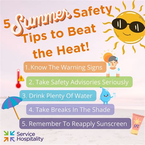 5 Summer Safety Tips To Beat The Heat Service Hospitality 5 Summer Safety Tips To Beat The Heat Service Hospitality