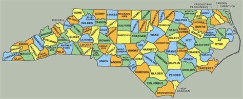 A Comprehensive Guide To North Carolina S County Map Understanding The A Comprehensive Guide To North Carolina S County Map Understanding The