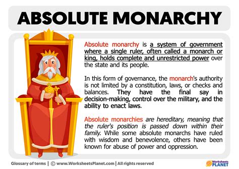 Absolute Monarchy Government Absolute Monarchy Government