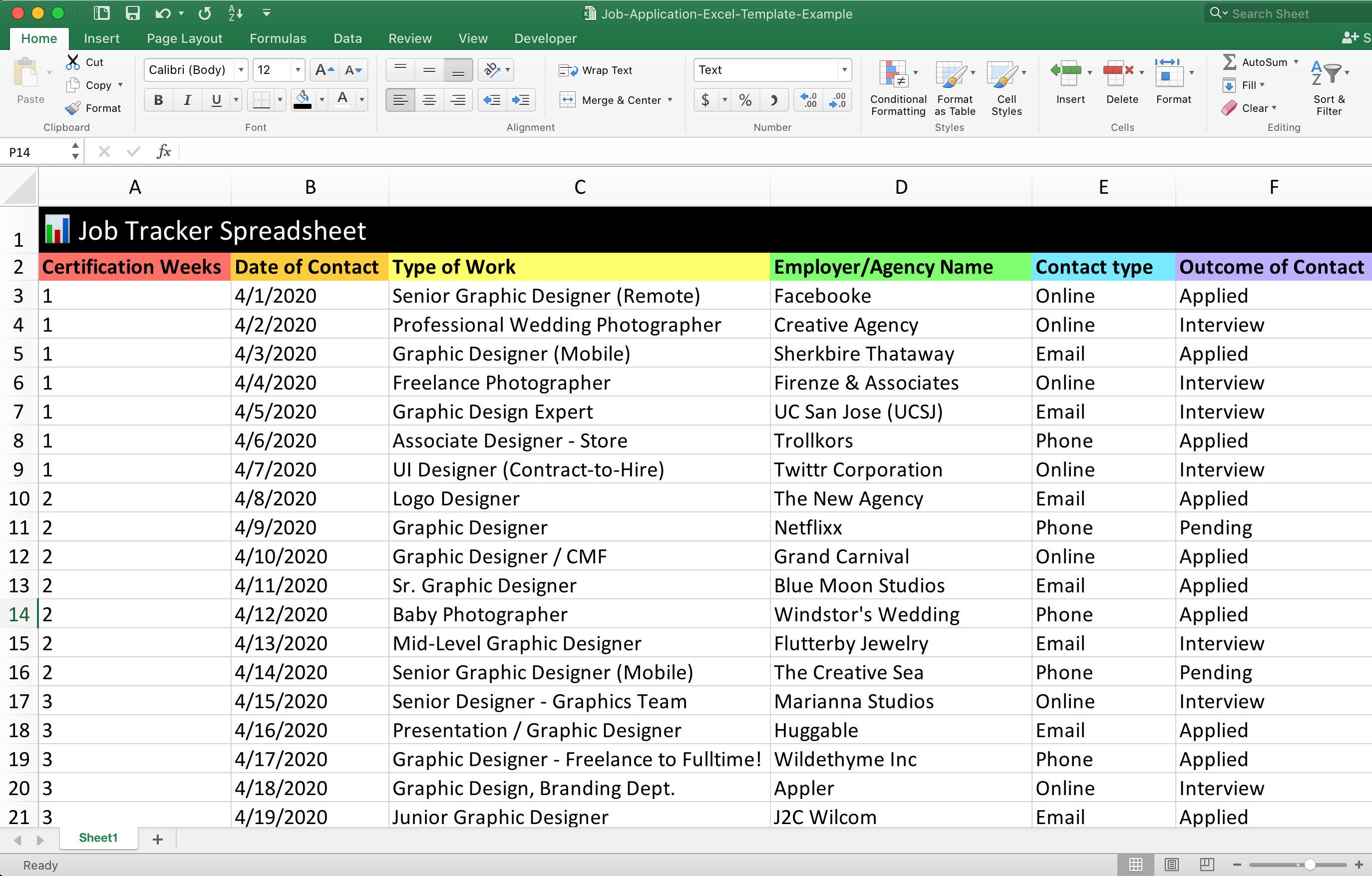 Application Tracker Umn Quade Holden