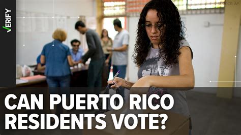 Puerto Ricans Voting Rights For President