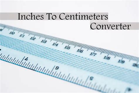 Convert Inches To Cm A Comprehensive Guide How To Measure Convert Inches To Cm A Comprehensive Guide How To Measure