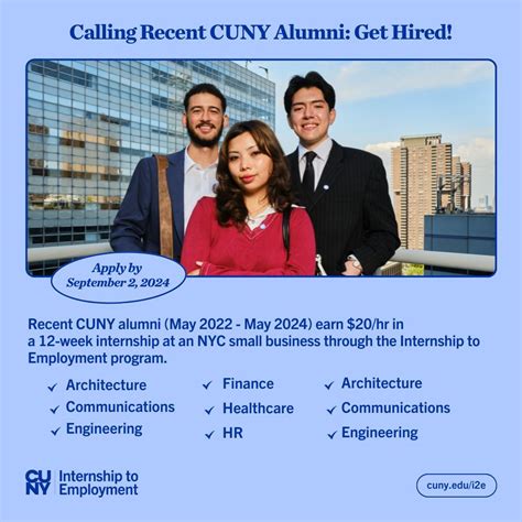 Cuny Employment Opportunities Available