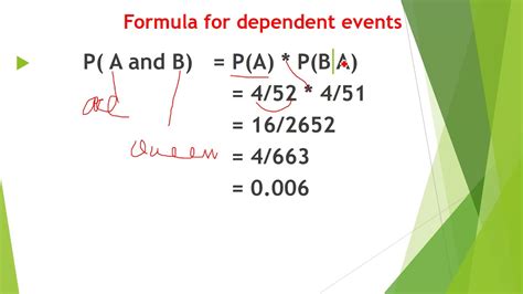 Dependent Probability Formula Made Simple