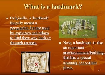Freebie What Is A Landmark By Maria Angala Nbct Tpt Freebie What Is A Landmark By Maria Angala Nbct Tpt