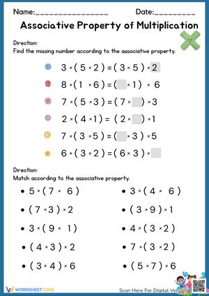 Grade 3 Associative Property Of Multiplication Worksheets 2024 Grade 3 Associative Property Of Multiplication Worksheets 2024