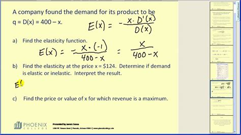 How To Find The Elasticity Of Demand How To Find The Elasticity Of Demand