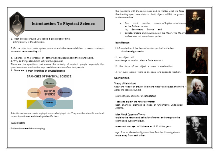 Introduction To Physical Science Ppt Download