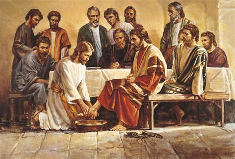 Jesus Washes Disciples Feet