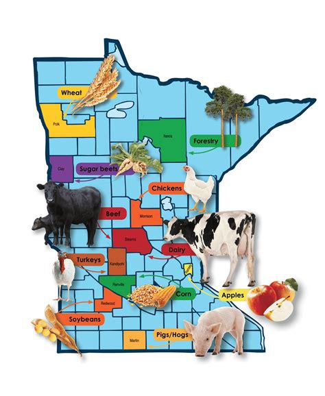Minnesota Counties Mn Ag Mag Minnesota Counties Mn Ag Mag