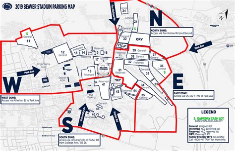 Penn State Parking Pass Options