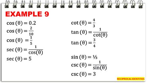 Reciprocal Identities In Trigonometry With Examples Owlcation Reciprocal Identities In Trigonometry With Examples Owlcation