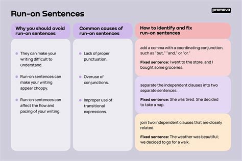 5 Ways Fix Run Sentences