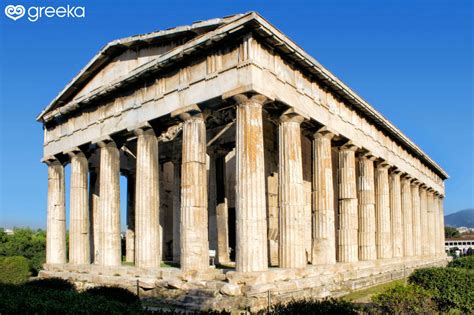 Temple Of Hephaestus Athens Greece Ancient Greek Architecture Temple Of Hephaestus Athens Greece Ancient Greek Architecture
