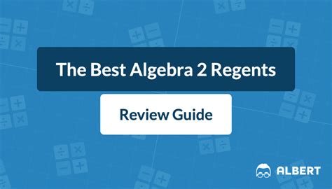 The Best Algebra 2 Regents Review Guide 2020 The Best Algebra 2 Regents Review Guide 2020