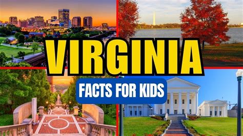 The State Of Virginia Facts For Kids Youtube The State Of Virginia Facts For Kids Youtube
