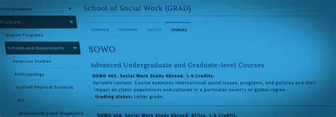 UNC Course Descriptions Guide
